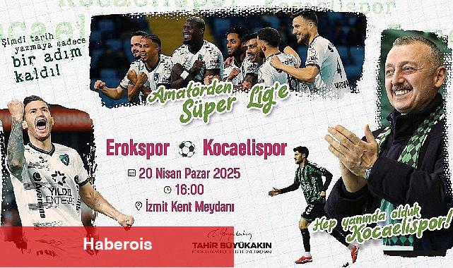 Şampiyonluk aşkına İzmit Kent Meydanı'na - Haberois Şampiyonluk aşkına İzmit Kent Meydanı'na