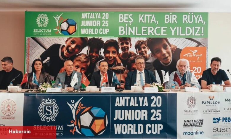 Selectum Junior World Cup Antalya'da başladı... Minikler sahada, dünya izliyor