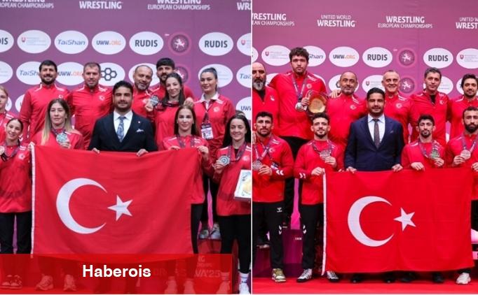 Taha Akgül başkanlığındaki birinci şampiyonada 14 madalya!