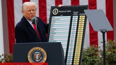 Trump borsayla tavuk oyunu oynuyor, kim önce geri adım atacak? - Haberois Trump borsayla tavuk oyunu oynuyor, kim önce geri adım atacak?