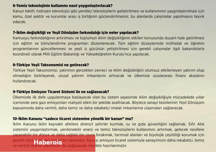 Türkiye'nin ilk İklim Kanunu neler getiriyor? 14 soruda İklim Kanunu... - Haberois Türkiye'nin ilk İklim Kanunu neler getiriyor? 14 soruda İklim Kanunu...