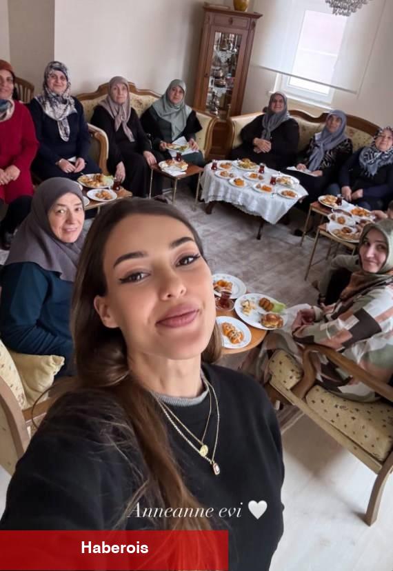 Ünlü oyuncunun anneanne meskeni paylaşımı: "Kuran sonrası çay muhabbeti"