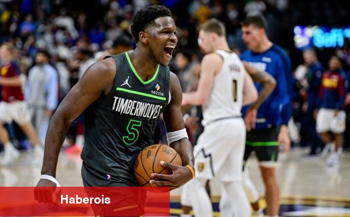 Wolves, Jokic'in 61 sayılık performansını 0.1 saniye kala gölgeledi - Haberois Wolves, Jokic'in 61 sayılık performansını 0.1 saniye kala gölgeledi