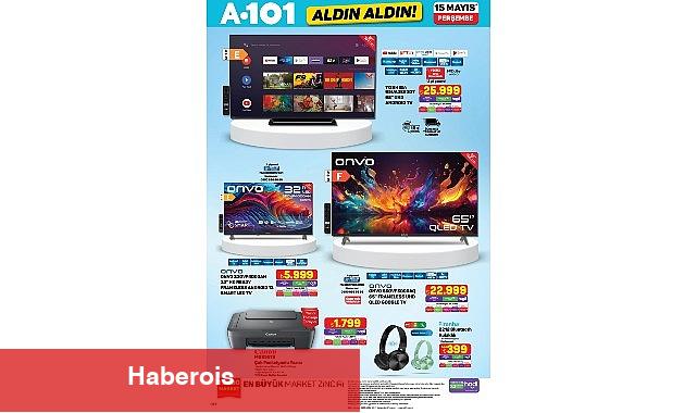 15 Mayıs'ta A101'de Elektronik ve Mesken Eserleri Satışa Sunuluyor - Haberois 15 Mayıs'ta A101'de Elektronik ve Mesken Eserleri Satışa Sunuluyor