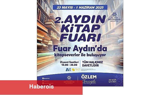 2. Aydın Kitap Fuarı, Fuar Aydın'da Başlıyor