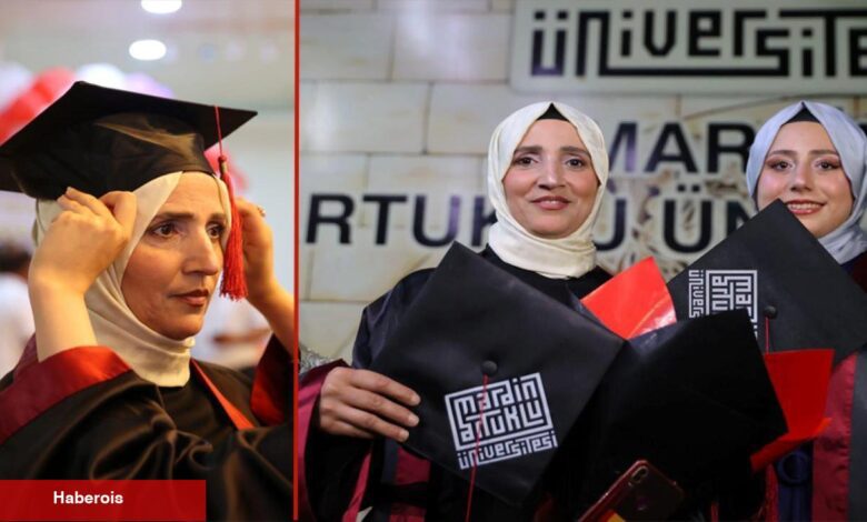 28 Şubat mağduru anne kızıyla birlikte mezun oldu: "Okumanın önünde mahzur olmaması gerekir" - Haberois 28 Şubat mağduru anne kızıyla birlikte mezun oldu: "Okumanın önünde mahzur olmaması gerekir"