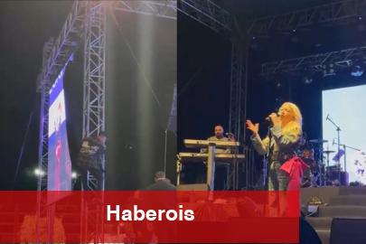 Aksaray’da Ece Seçkin rüzgarı; Örümcek adam üzere tırmandı!