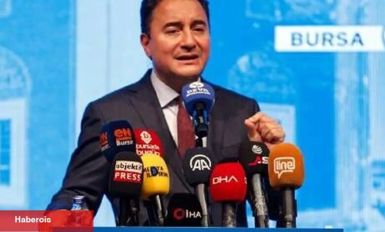 Ali Babacan 24 Mayıs'ta Bursa'ya geliyor