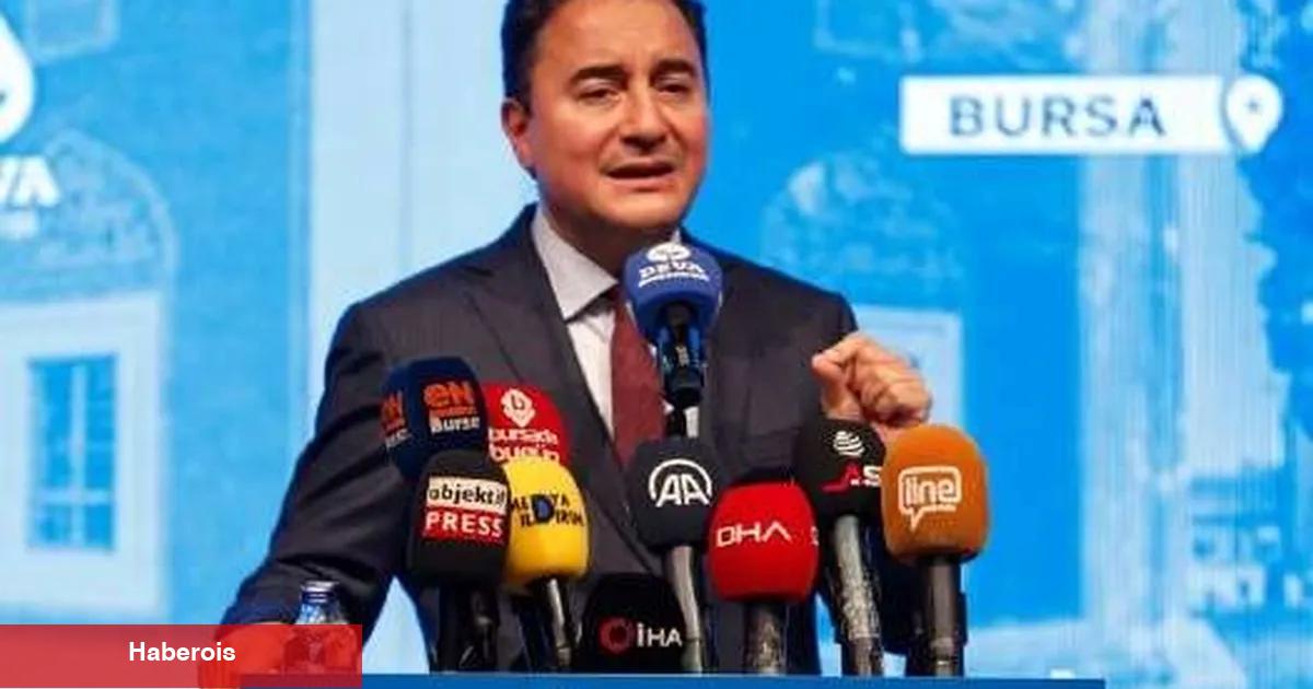 Ali Babacan 24 Mayıs'ta Bursa'ya geliyor