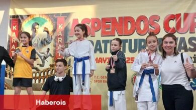 Aliağalı Karateciler Aspendos Cup Karate Turnavası'nda