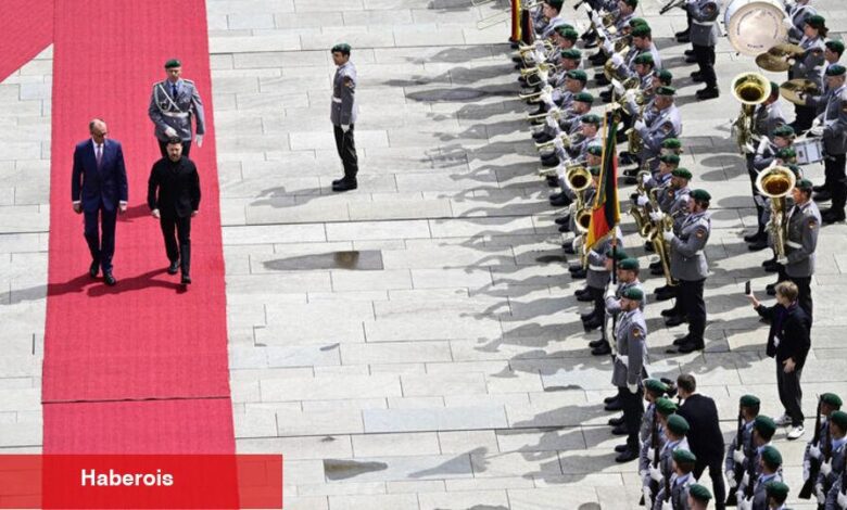 Almanya'dan Ukrayna'ya 5 milyar euroluk yeni bir askeri yardım paketi - Haberois Almanya'dan Ukrayna'ya 5 milyar euroluk yeni bir askeri yardım paketi