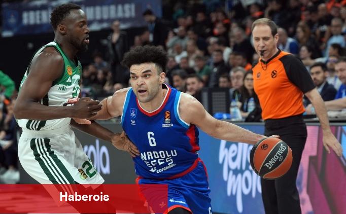 Anadolu Efes, Panathinaikos karşısında seriyi eşitledi!