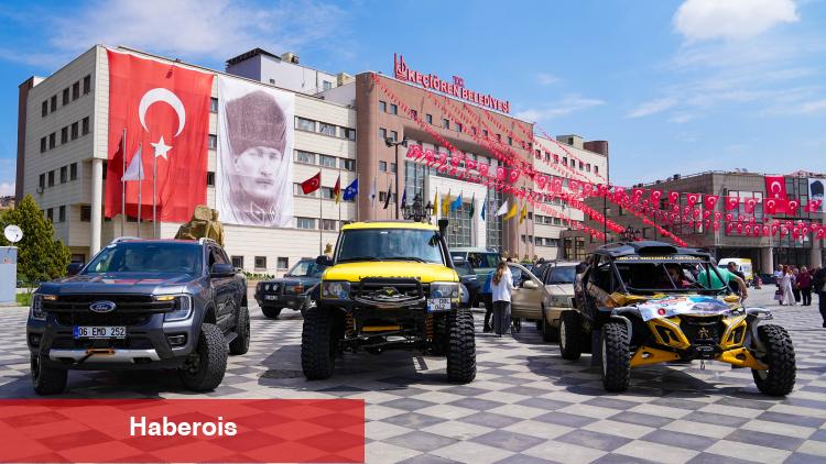 Ankara Keçiören’de özel bireylere özel offroad konvoyu