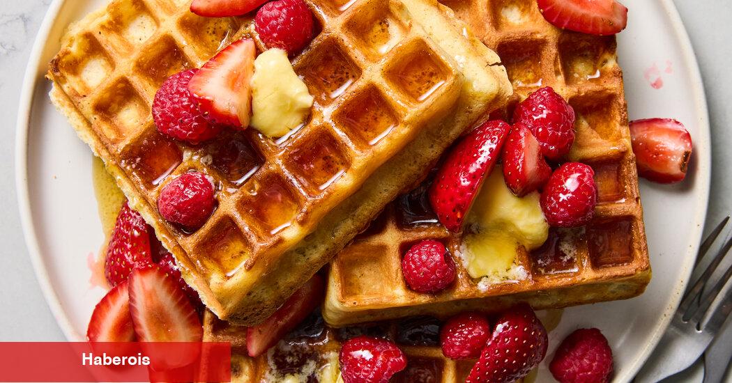 Anneme Belçika Waffle yap