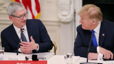 Apple CEO Cook Salı günü Beyaz Saray’da Trump ile görüştü - Politico - Haberois Apple CEO Cook Salı günü Beyaz Saray’da Trump ile görüştü - Politico