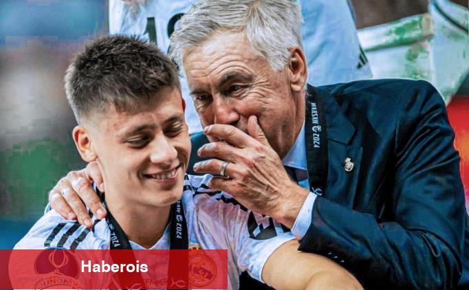Arda Güler'den Ancelotti'ye veda mesajı