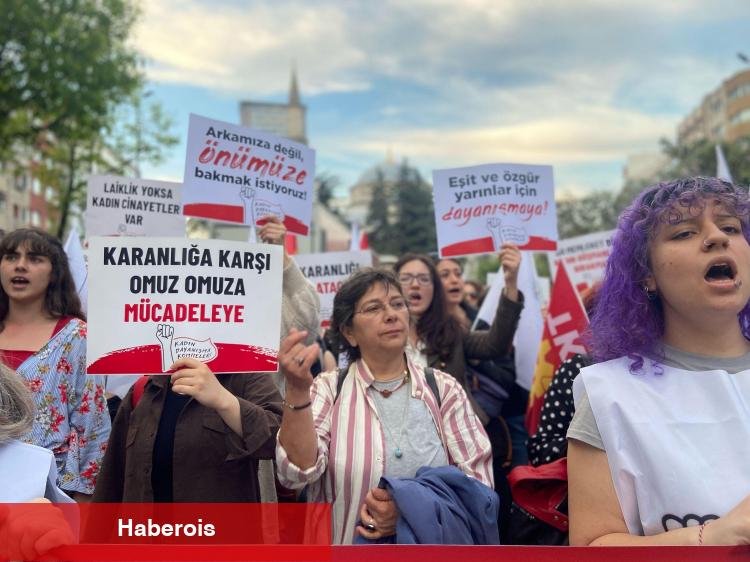 Bahar Aksu için Şişli’de öfkeli eylem! - Haberois Bahar Aksu için Şişli’de öfkeli eylem!