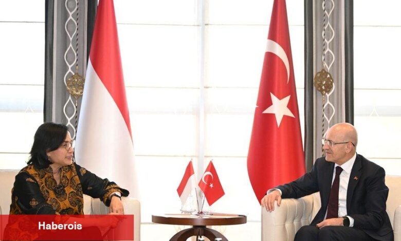 Bakan Şimşek, Endonezya Maliye Bakanı Indrawati ile görüştü - Haberois Bakan Şimşek, Endonezya Maliye Bakanı Indrawati ile görüştü
