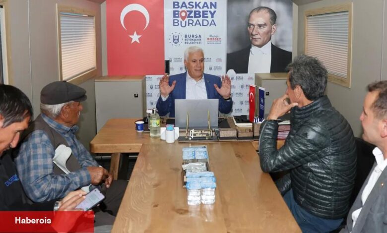 Başkan Bozbey: Dağ yöresi turizmle ve doğayı kirletmeyen işletmelerle kalkınacak
