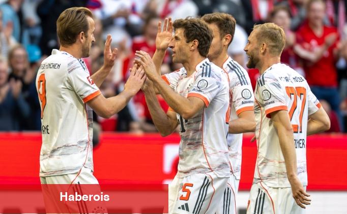 Bayern Münih'de Thomas Müller, taraftarına galibiyet ile veda etti!