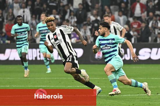 Beşiktaş, meskeninde Rizespor'a kaybetti!