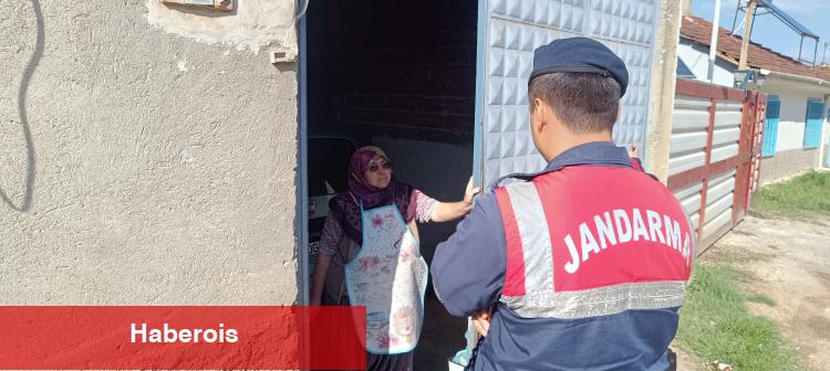Bilecik Pazaryeri'nde Jandarma’dan kapı kapı uyarı!