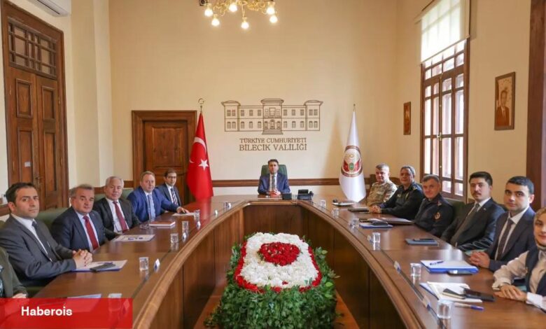 Bilecik’te 'Asayiş ve Güvenlik' masaya yatırıldı