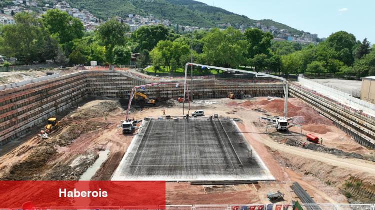 Bursa Atatürk Spor Salonu'na birinci harç! Açılış 19 Mayıs 2027'de