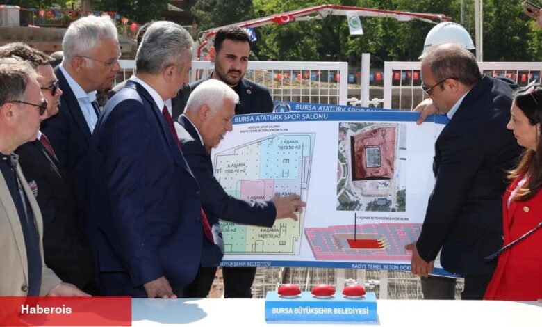 Bursa Atatürk Spor Salonu'na birinci harç! Açılış 19 Mayıs 2027'de - Haberois Bursa Atatürk Spor Salonu'na birinci harç! Açılış 19 Mayıs 2027'de