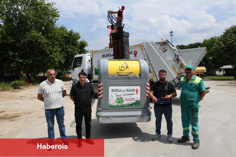 Bursa Osmangazi yerüstü konteyner sistemine geçiyor