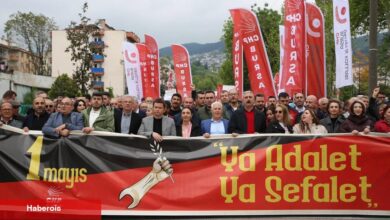 Bursa'da 1 Mayıs coşkusu - Haberois Bursa'da 1 Mayıs coşkusu
