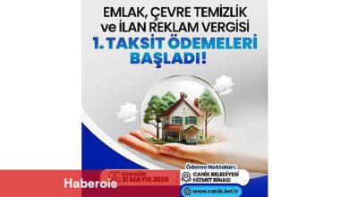 Canik'te Vergi Ödemeleri Başladı