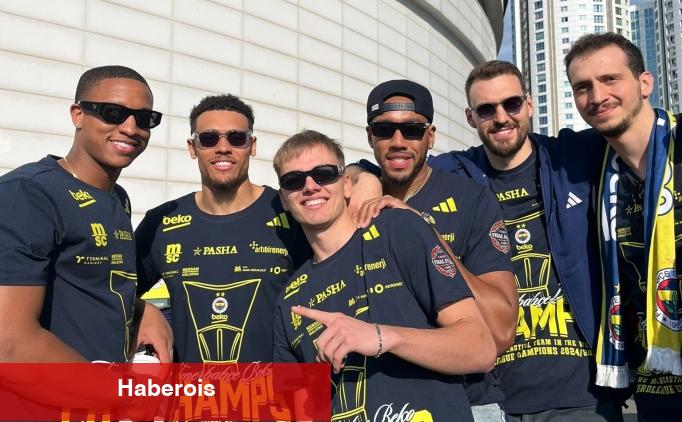 CANLI: Fenerbahçe, EuroLeague'i kutluyor