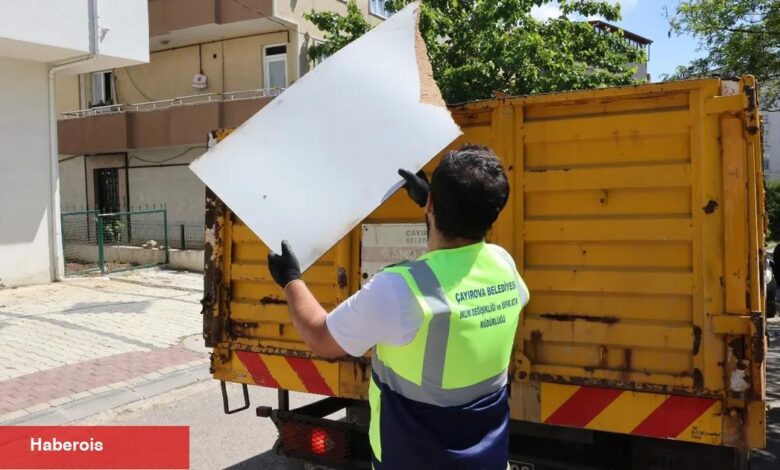 Çayırova'da kaba atıklar geri dönüşüme kazandırılıyor - Haberois Çayırova'da kaba atıklar geri dönüşüme kazandırılıyor