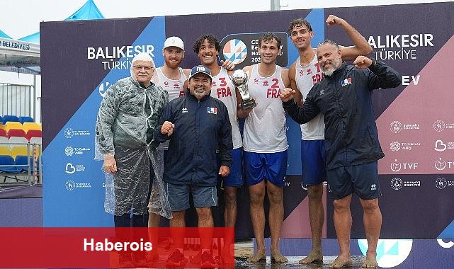 CEV Beach Volley Nations Cup 2025 Ödül Merasimi Burhaniye'de Gerçekleşti