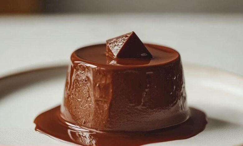 Çikolatalı Panna Cotta