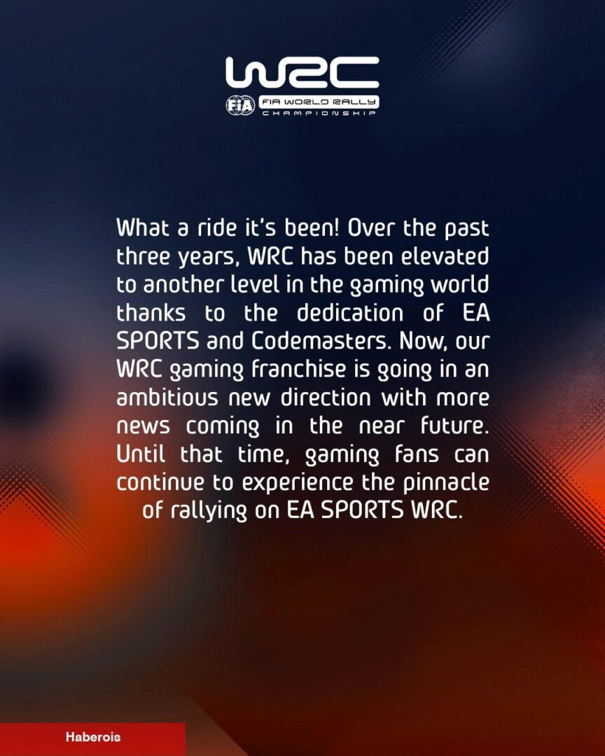 Codemasters, Gelecek Ralli Oyunlarının Tamamını İptal Etti - Haberois Codemasters, Gelecek Ralli Oyunlarının Tamamını İptal Etti