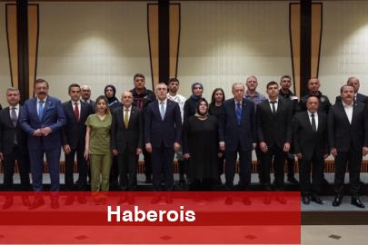 Cumhurbaşkanı Erdoğan, emek temsilcileriyle buluştu
