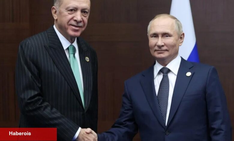 Cumhurbaşkanı Erdoğan Putin'le görüştü