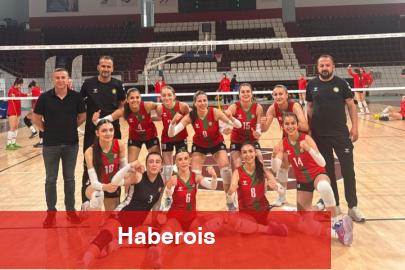 DBB Genç Bayanlar Voleybol Grubu Türkiye Şampiyonası’na galibiyetle başladı