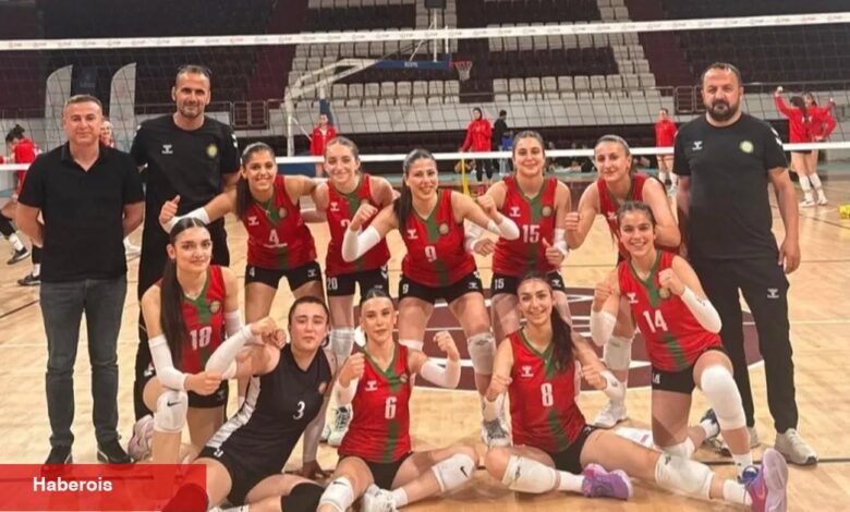 DBB Genç Bayanlar Voleybol Grubu Türkiye Şampiyonası’na galibiyetle başladı