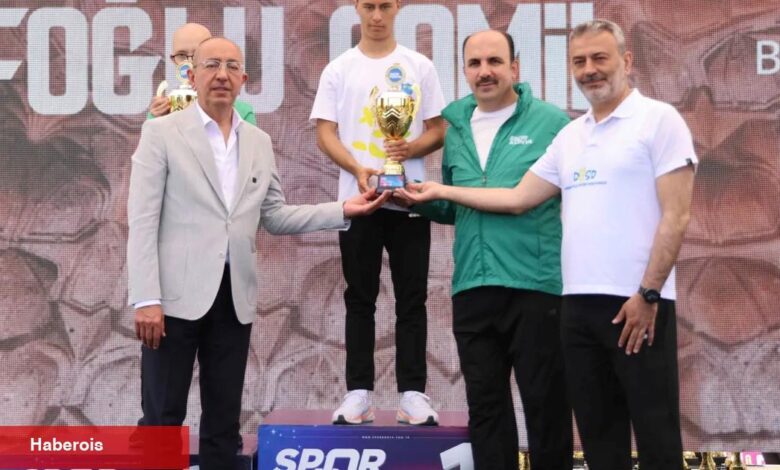 DOSD’un özel çocukları umuda, Muhammed Eren rekora koştu