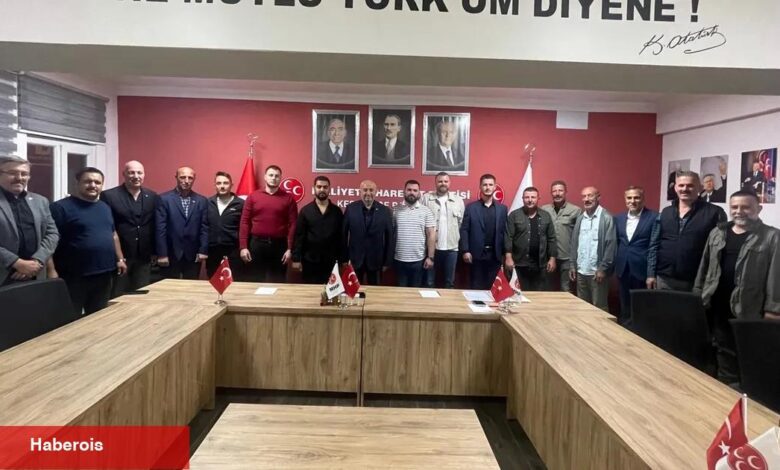 Edirne Keşan'da MHP'nin yeni idaresinden misyon dağılımı