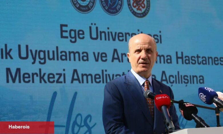 Ege Üniversitesi’nde 70. yıl coşkusu... Amaç, sıhhatte mükemmeliyet