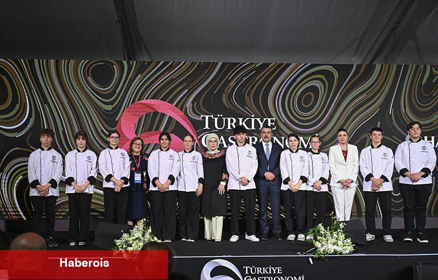 Emine Erdoğan Türkiye Gastronomi Liseleri Projesi'nin tanıtımına katıldı