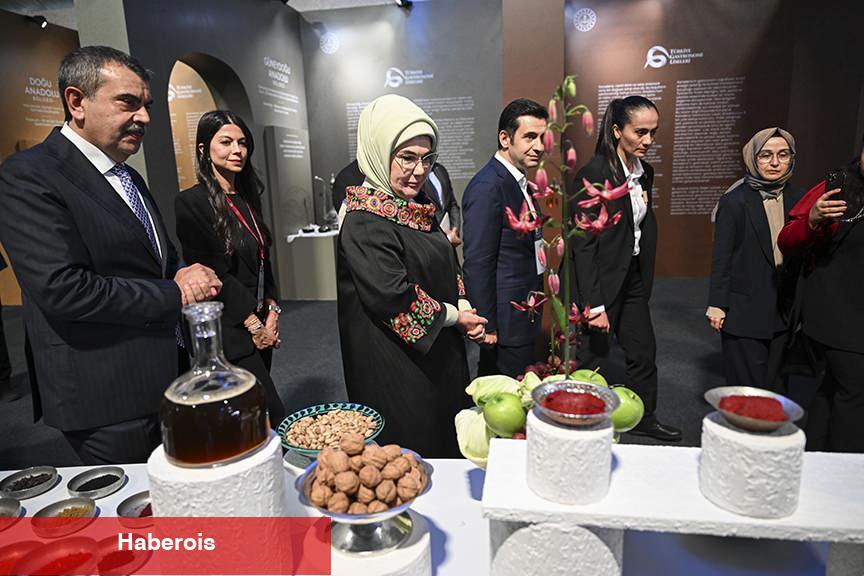 Emine Erdoğan Türkiye Gastronomi Liseleri Projesi'nin tanıtımına katıldı