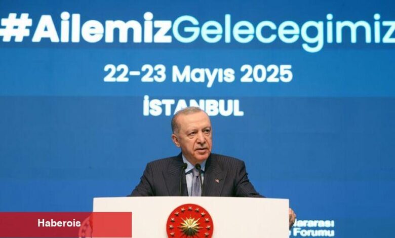 Erdoğan: Doğum hızının düşme sebebi ekonomideki dönemsel sorunlar değil - Haberois Erdoğan: Doğum hızının düşme sebebi ekonomideki dönemsel sorunlar değil