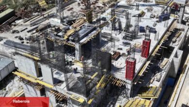 Eşrefpaşa Hastanesi yeni hizmet binası süratle yükseliyor