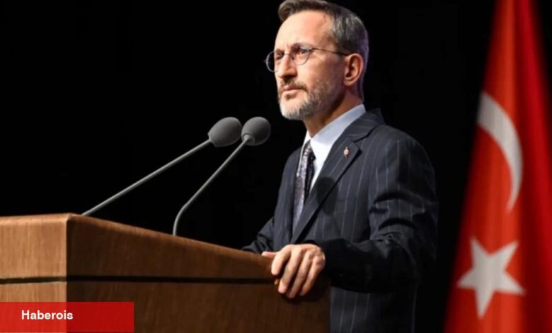 Fahrettin Altun'dan İsrail’in İHH görevlilerine saldırısına kınama - Haberois Fahrettin Altun'dan İsrail’in İHH görevlilerine saldırısına kınama