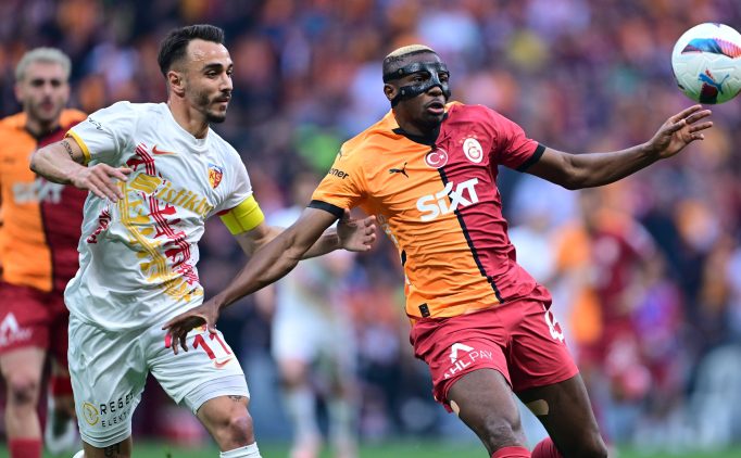 Galatasaray'da gol anonsu Osimhen'in kızından!